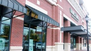 Barnes and Noble Commercial Metal Awnings in Asheville, NC