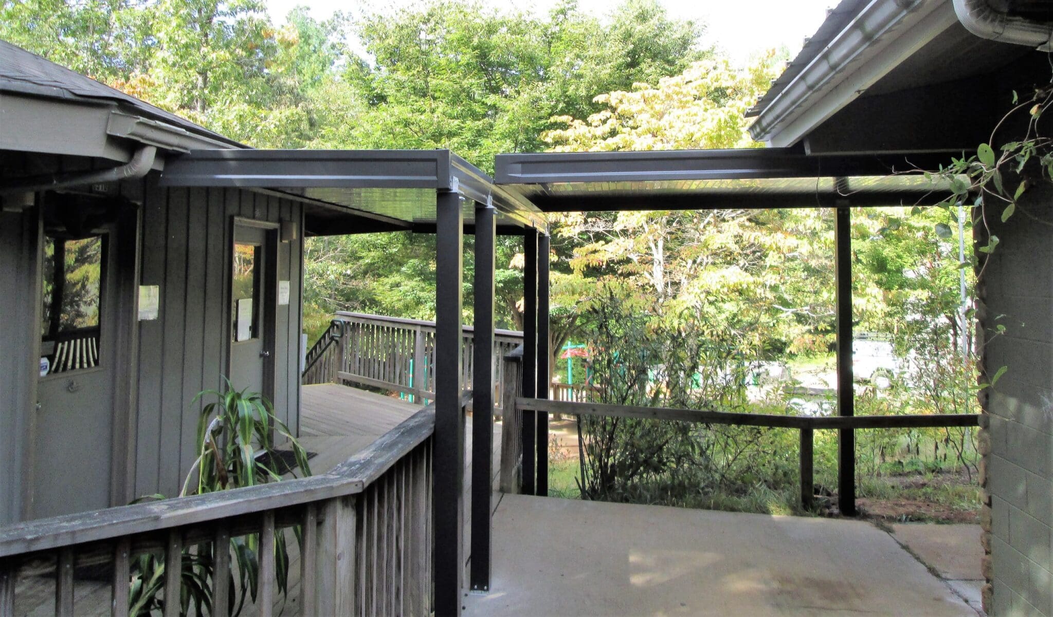 Evergreen Charter School Walkway Canopy Asheville, NC ...