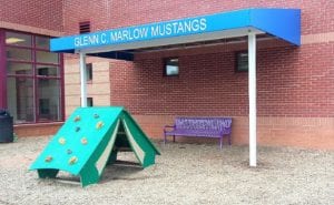 Glenn Marlow Elementary School Canopy Mills River, NC