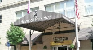 Haywood Park Hotel Commercial Awnings Asheville, NC