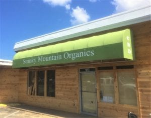 Smoky Mountain Organics Awning