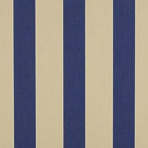 Mediterranean Canvas Block Stripe Fabric