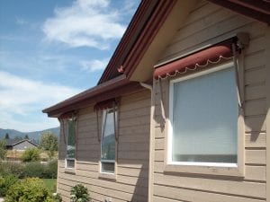 Rectractable Window Awning