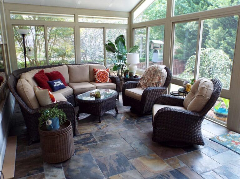 Christoph Sunroom Interior Biltmore Lake Nc Scaled
