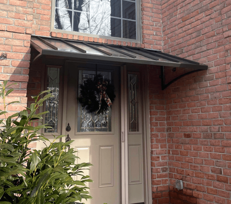 Jones Standing Seam Awning After